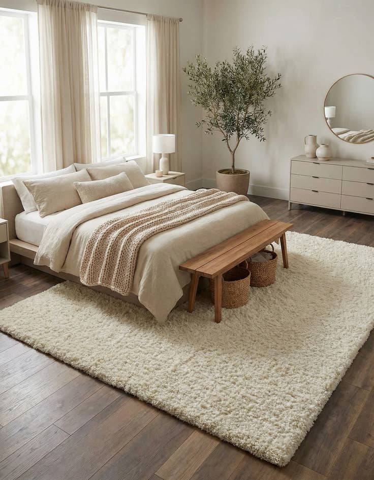 Detail image of 9' x 12' Infinity Shag Rug