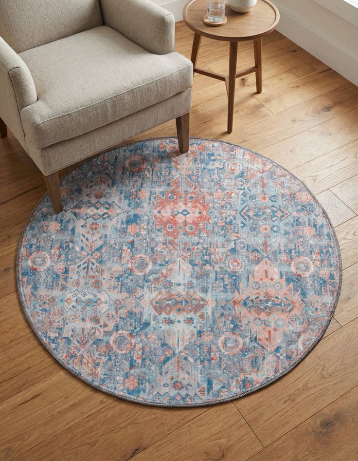 Detail image of 3' 6 x 3' 6 Timeless Round Rug