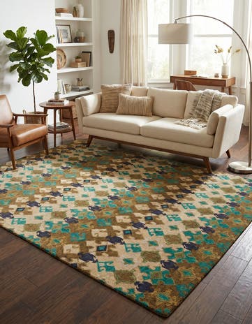 8' 1 x 10' Luna Wool Rug