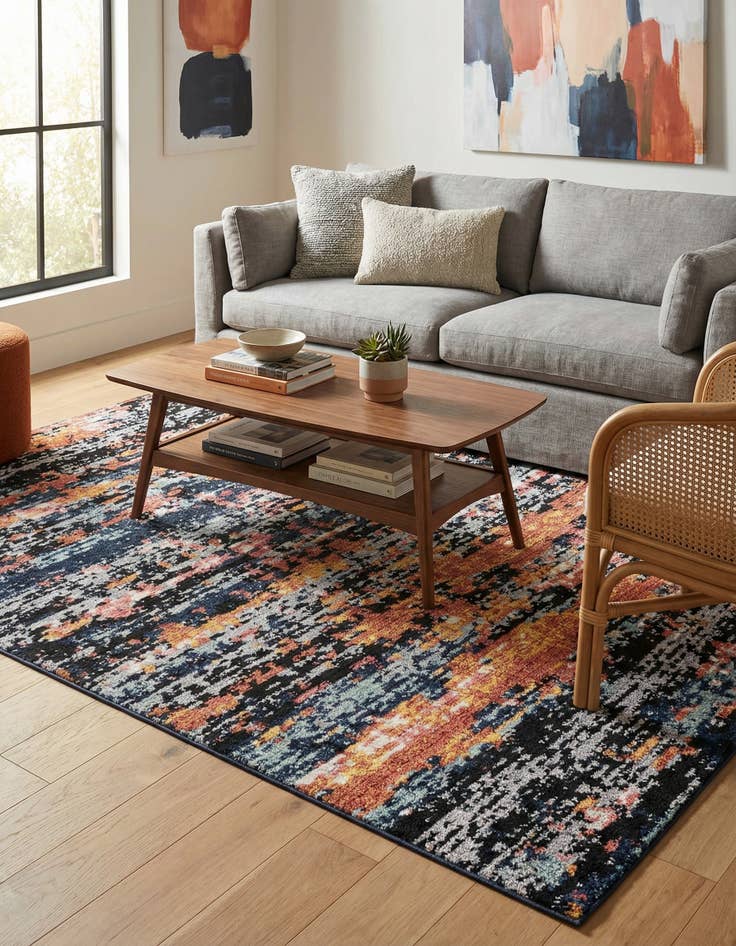 Detail image of 5' 3 x 8' Tagine Rug