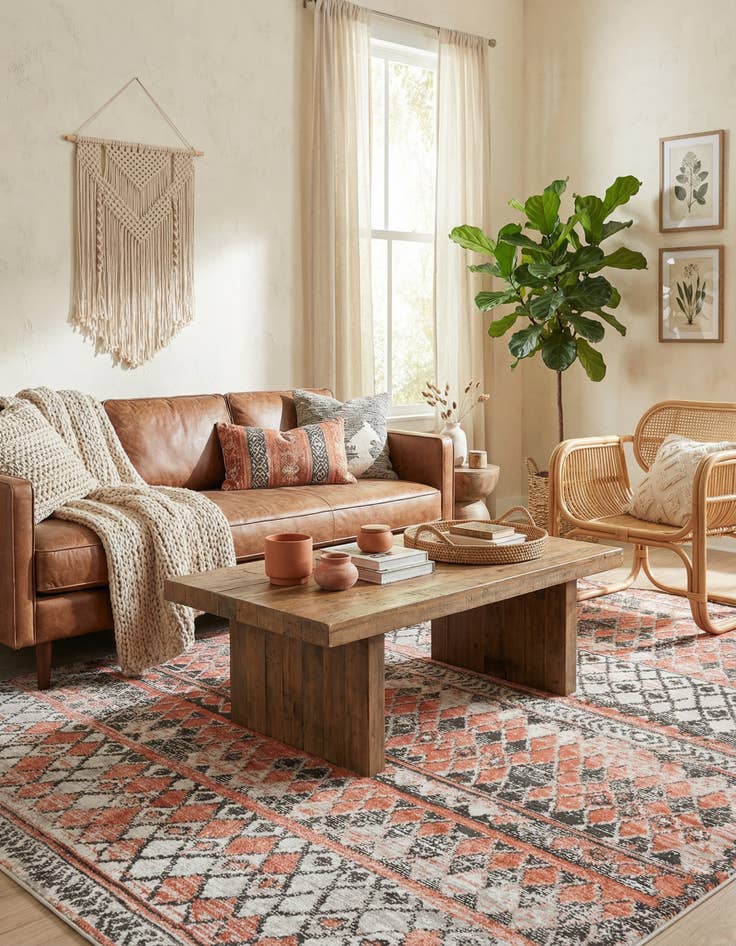 Detail image of 7' x 10' Leipzig Rug