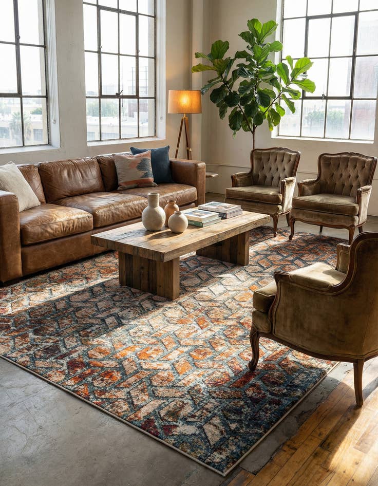 Detail image of 8' x 10' Stella Rug