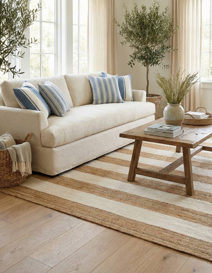 Detail image of 9' x 12' Hand Woven Jill Zarin Hamptons Rug