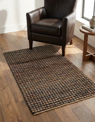 3' x 5' 4 Hand Knotted Modern Ziegler Rug