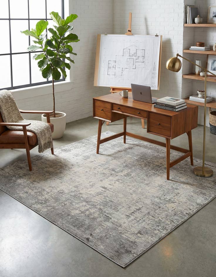 Detail image of 6' x 6' Caspian Square Rug