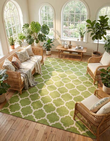 7' 10 x 10' Lattice Rug
