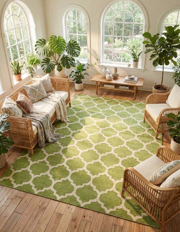 7' 10 x 10' Lattice Rug