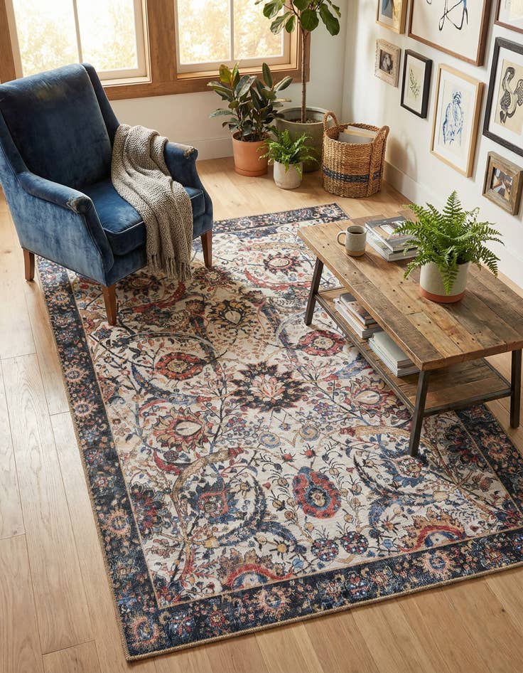 Detail image of 4' 1 x 6' 1 Timeless Rug