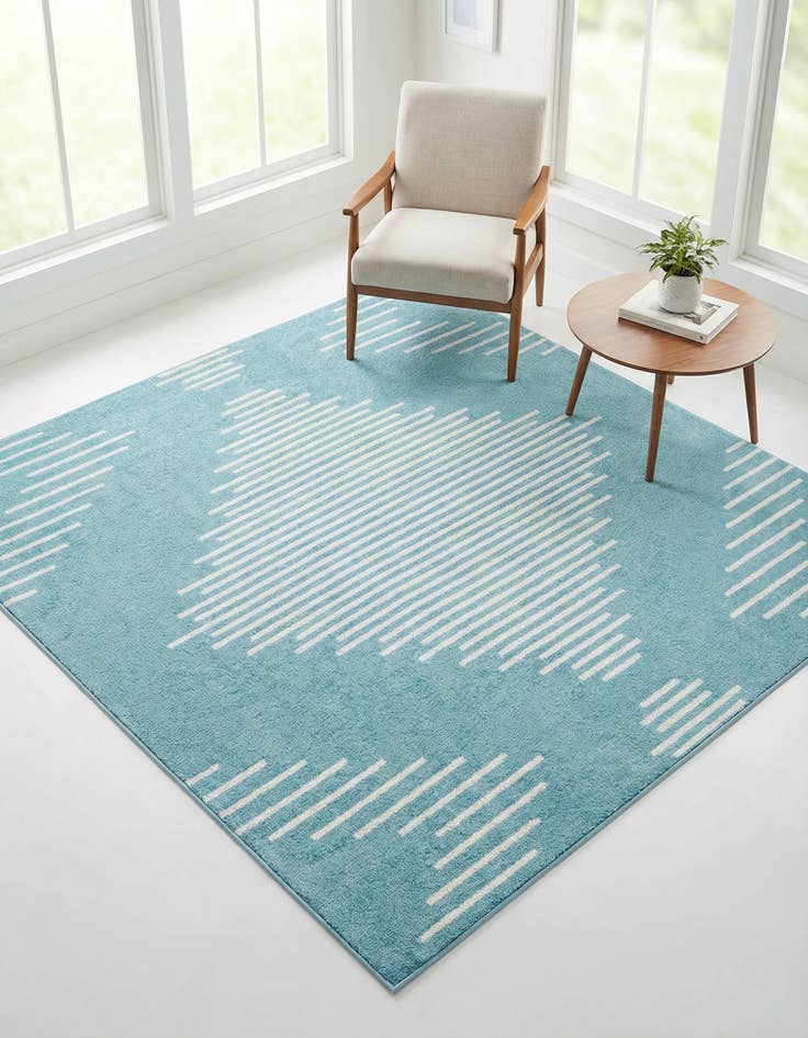 Detail image of  7' x 7' Kai Square Rug