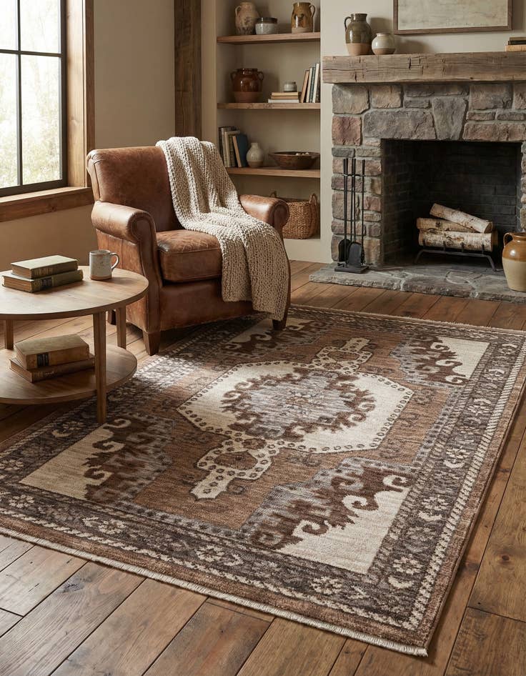 Detail image of 4' x 6' 3 Grand Tradition Rug