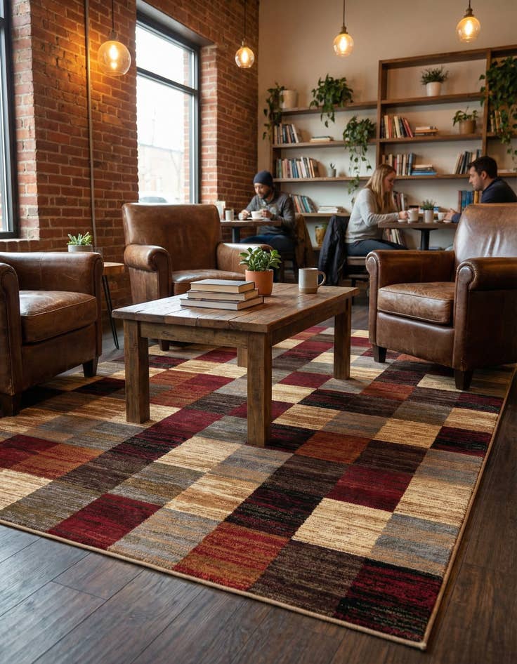 Detail image of 7' x 10' Cafe Rug