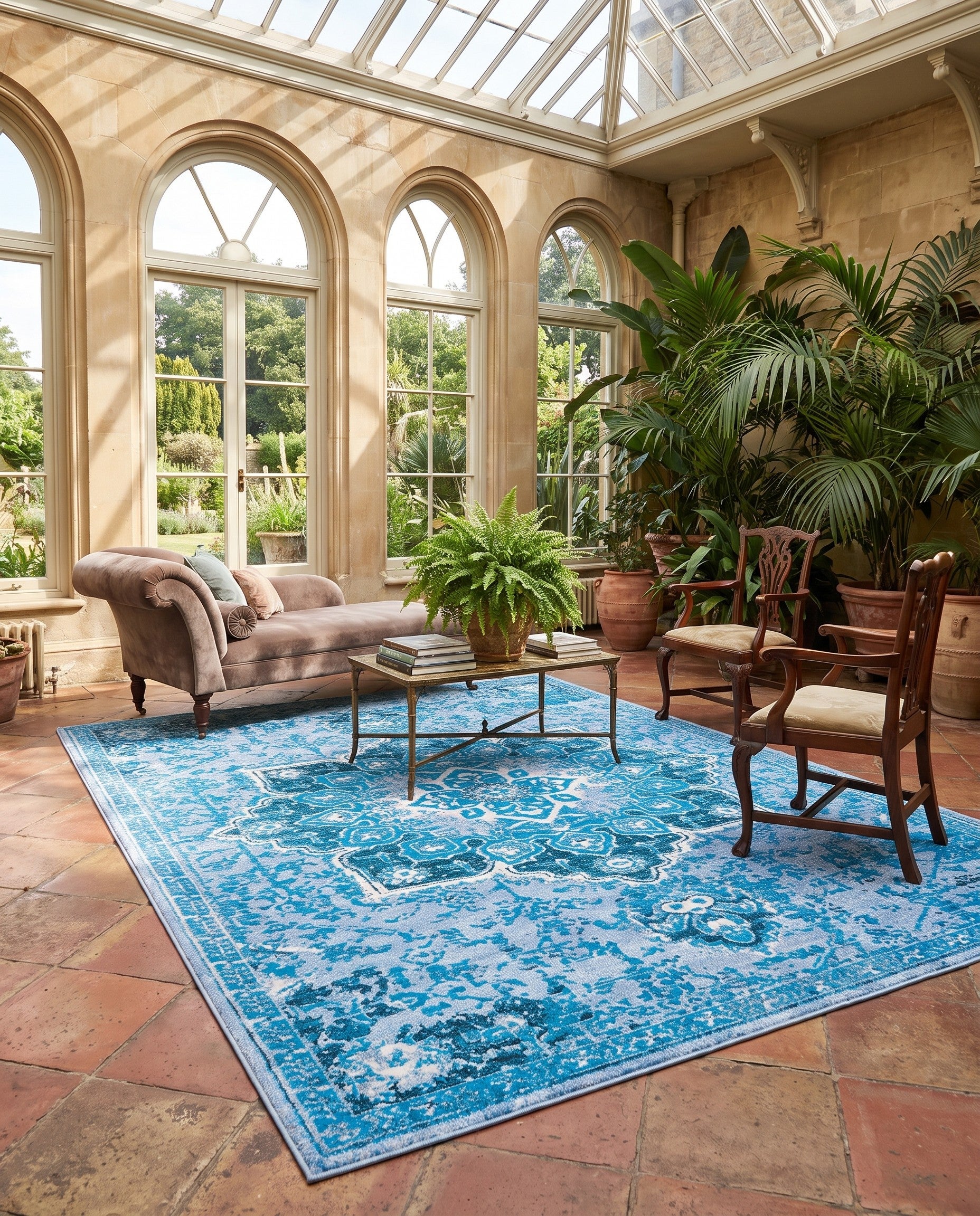 9' 2 x 12' Washable Francesca Rug