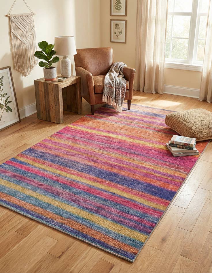 Detail image of 5' x 8' Asha Rug