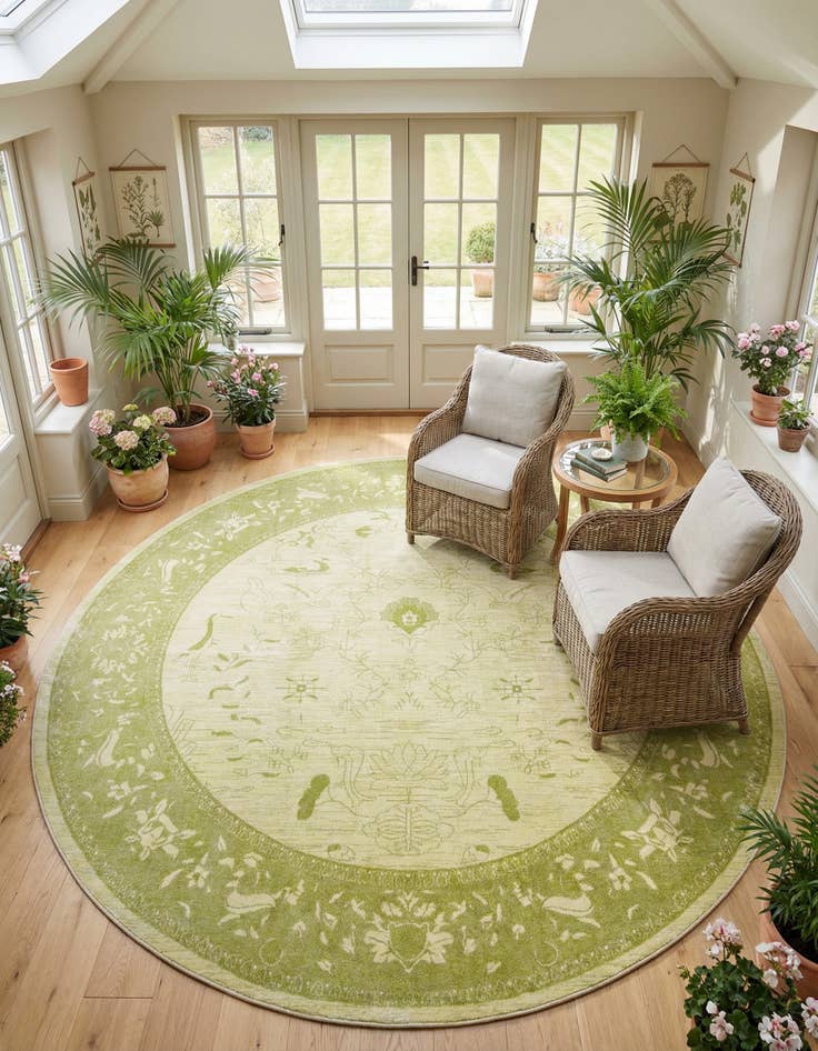 Detail image of 12' 2 x 12' 2 Vista Round Rug
