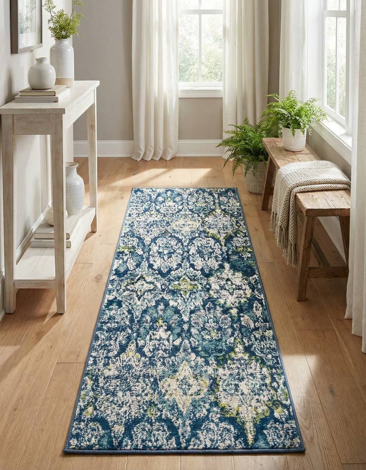 Detail image of 2' x 6' Charleston Runner Rug