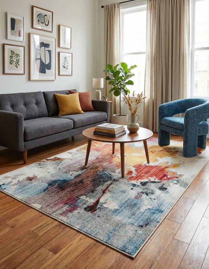 Detail image of Jill Zarin 5' x 8' Downtown West Village Rug