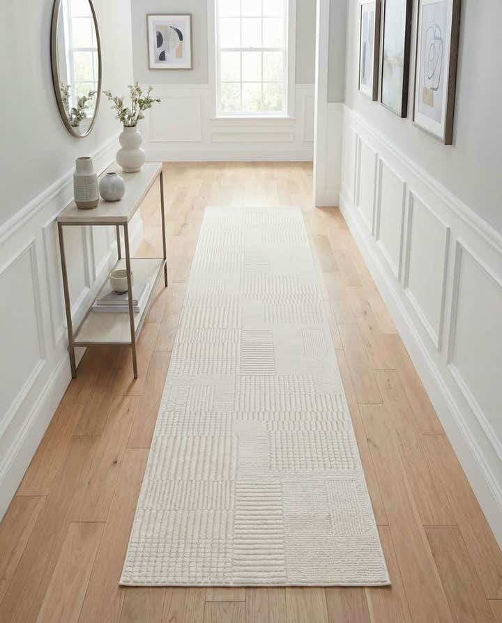 2' 7 x 12' Textura Designer Runner Rug