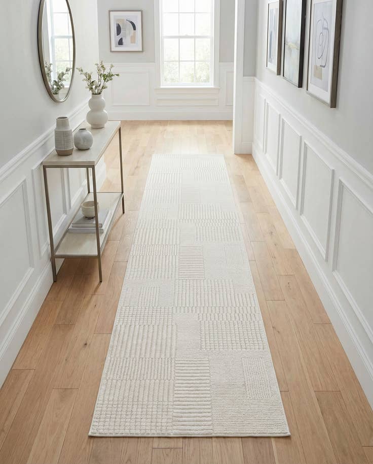 Detail image of 2' 7 x 12' Textura Designer Runner Rug