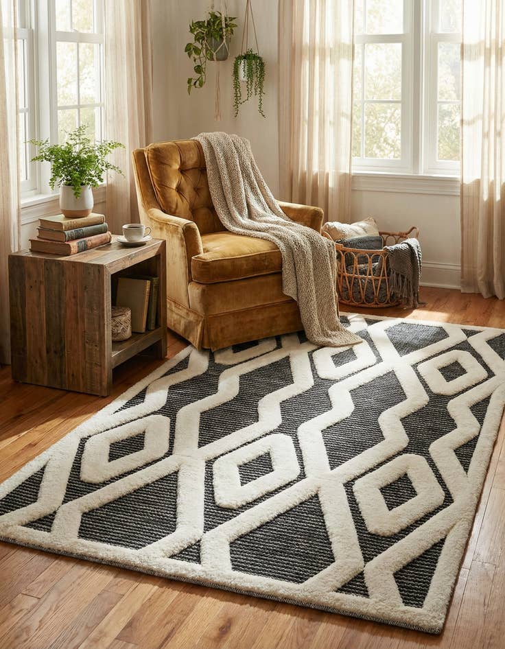 Detail image of 4' x 6' Prismatic Rug