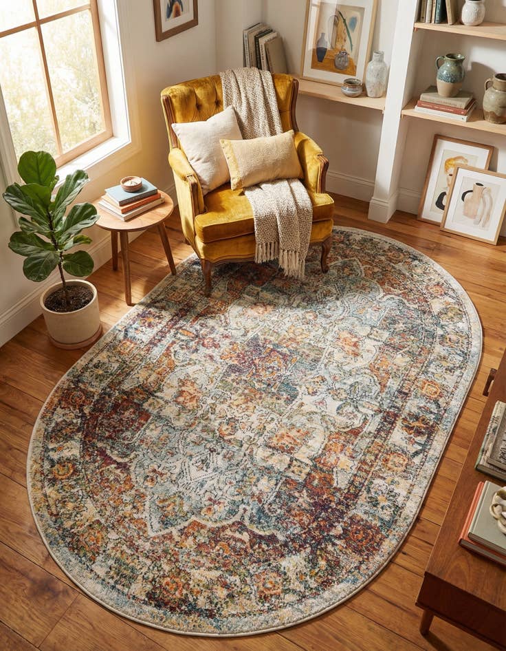 Detail image of 4' x 6' Isabella Oval Rug
