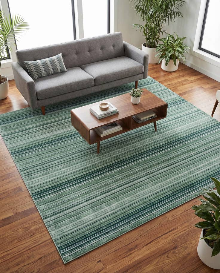 Detail image of 9' 10 x 9' 10 Gemstone Square Rug