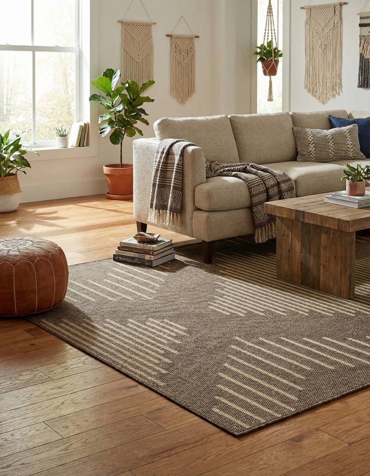 Detail image of 5' 3 x 8' Dunes Rug