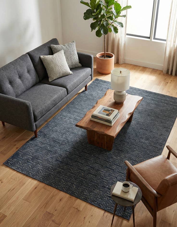 Detail image of Jill Zarin 5' x 8' Uptown Park Avenue Rug