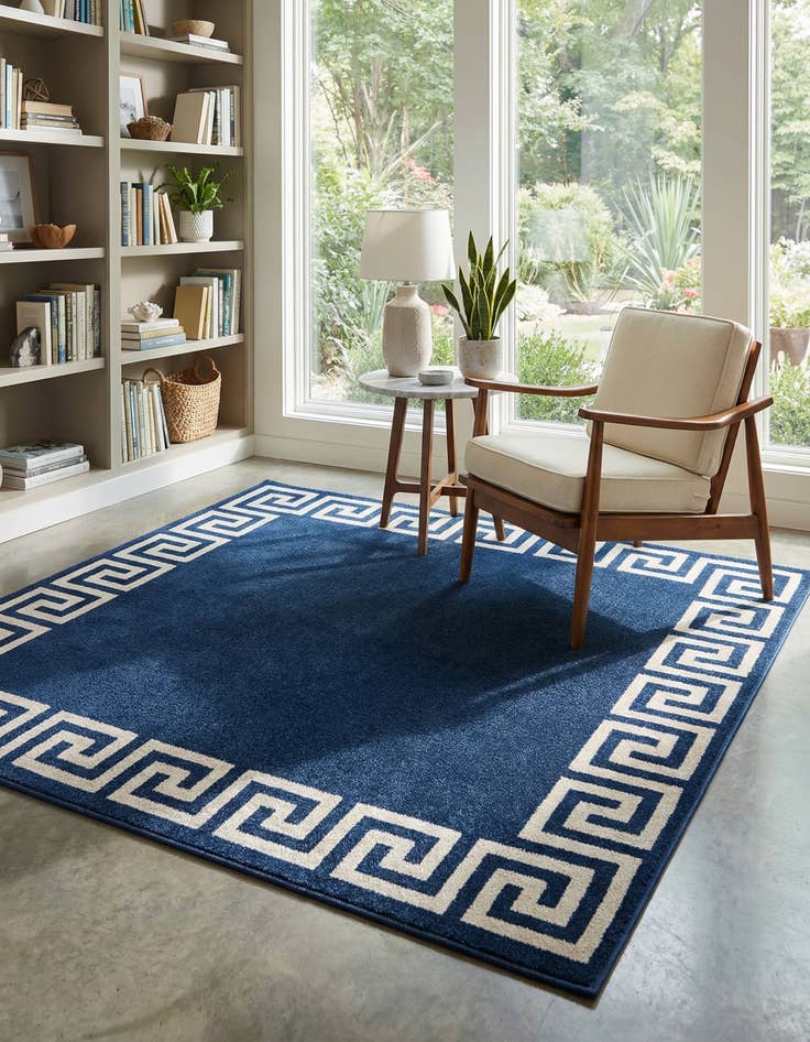 Detail image of 7' 10 x 7' 10 Hera Square Rug