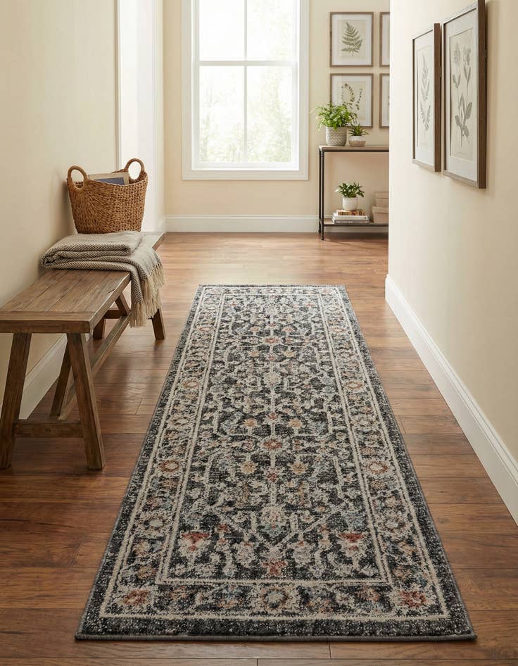 Detail image of 2' x 6' Eco Traditional Runner Rug