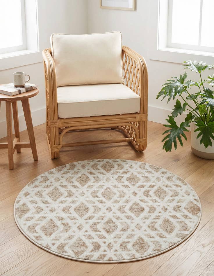 Detail image of 3' 1 x 3' 1 Laguna Round Rug