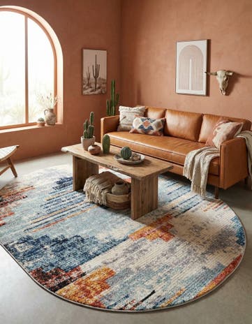 8' x 10' Tucson Oval Rug