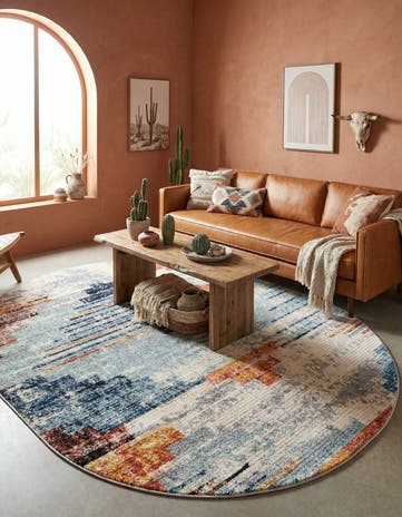 8' x 10' Tucson Oval Rug