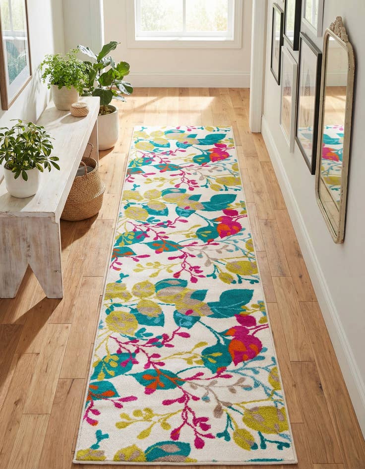 Detail image of 2' x 8' Azalea Runner Rug