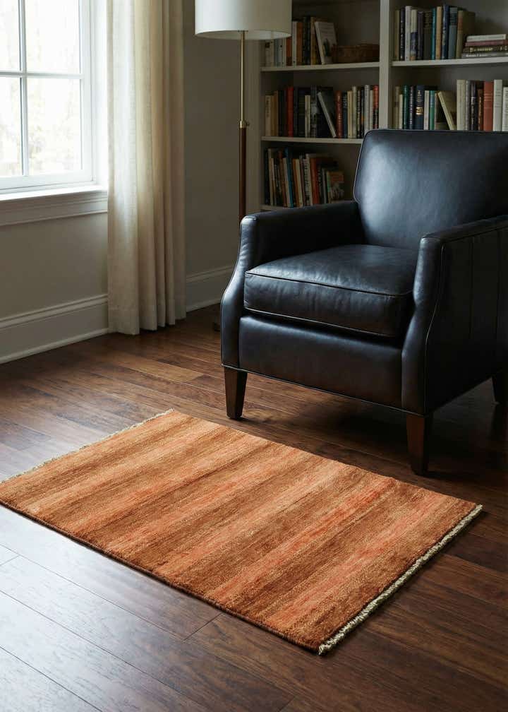 2' 8 x 4' Hand Knotted Modern Ziegler Rug