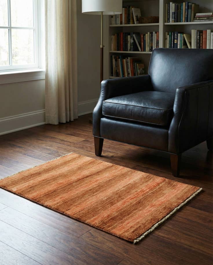 Detail image of 2' 8 x 4' Hand Knotted Modern Ziegler Rug