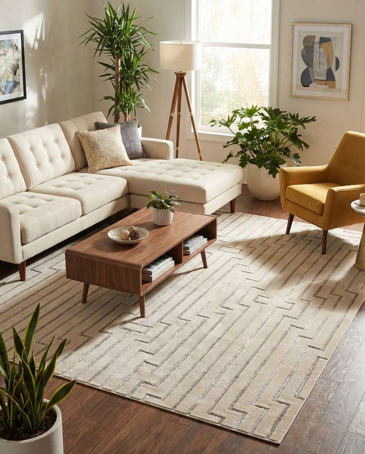 7' 10 x 7' 10 Vogue Geo Square Rug