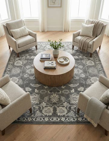 7' 10 x 7' 10 Boston Square Rug