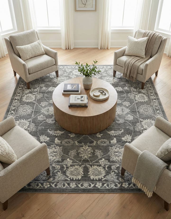7' 10 x 7' 10 Boston Square Rug