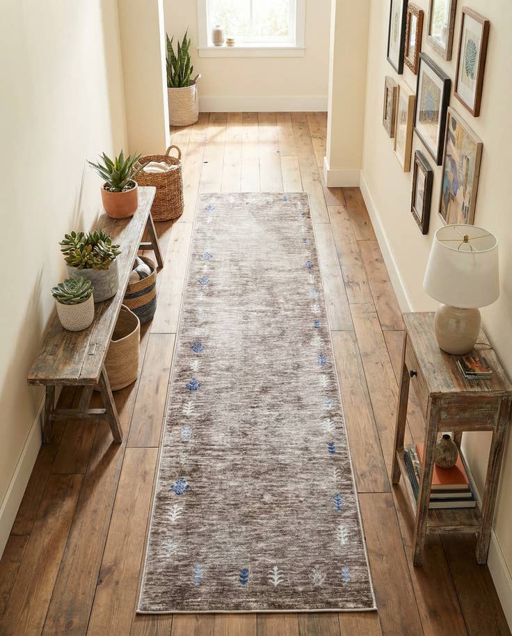 Detail image of 2' 7 x 10' Gabbeh Runner Rug
