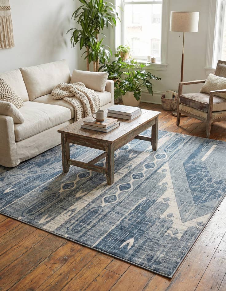 Detail image of 7' 10 x 7' 10 Oregon Square Rug