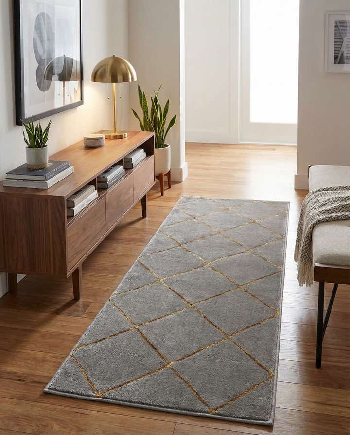 2' x 5' Vogue Geo Runner Rug