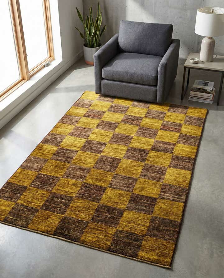 3' 3 x 4' 10 Hand Knotted Modern Ziegler Oriental Rug