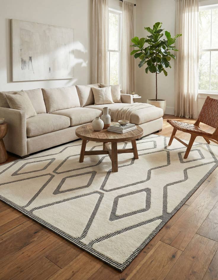 Detail image of 7' 10 x 10' Prismatic Rug