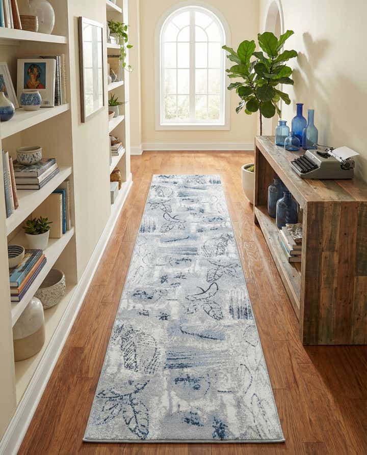 2' 7 x 12' Kamala Washable Runner Rug