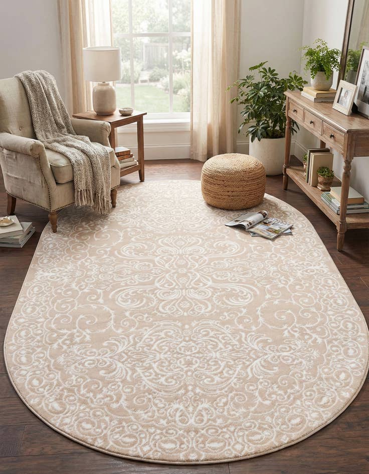 Detail image of 5' 3 x 8' Himalaya Oval Rug