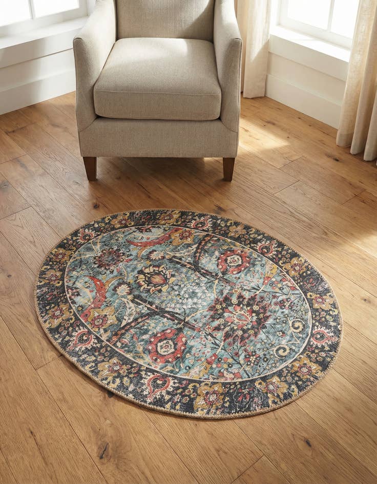 Detail image of 2' x 3' 1 Timeless Oval Rug