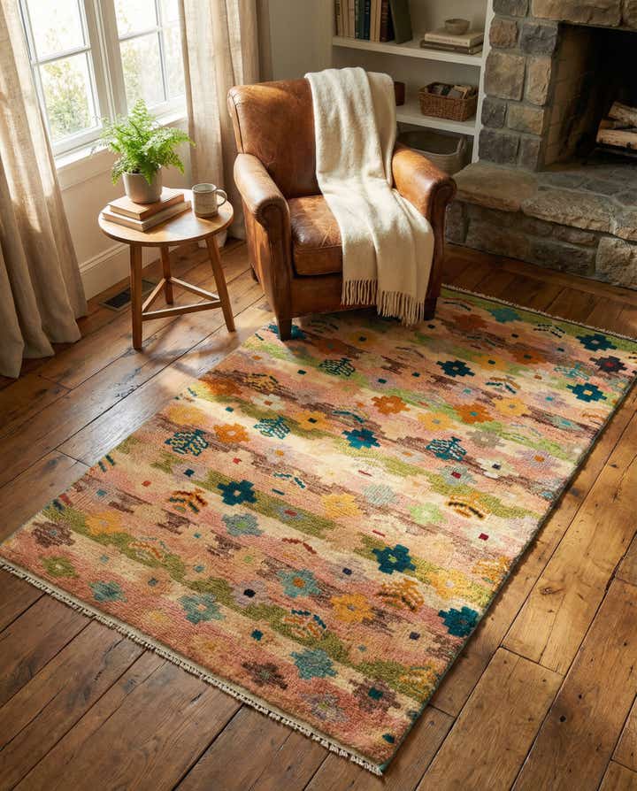 3' 4 x 5' Hand Woven Balouch Wool Rug