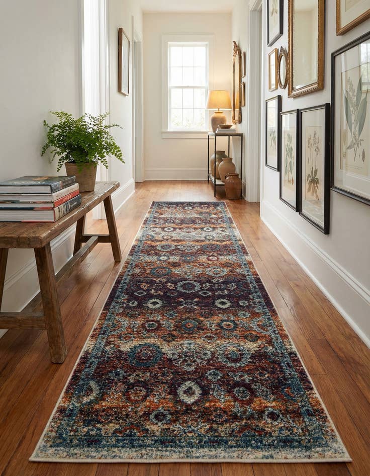 Detail image of 2' 7 x 10' Isabella Runner Rug