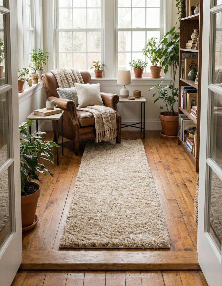 Detail image of 2' 6 x 10' Everyday Shag Runner Rug