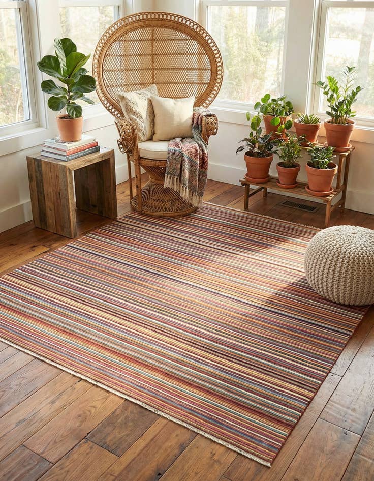 Detail image of 7' 10 x 7' 10 Deepa Square Rug